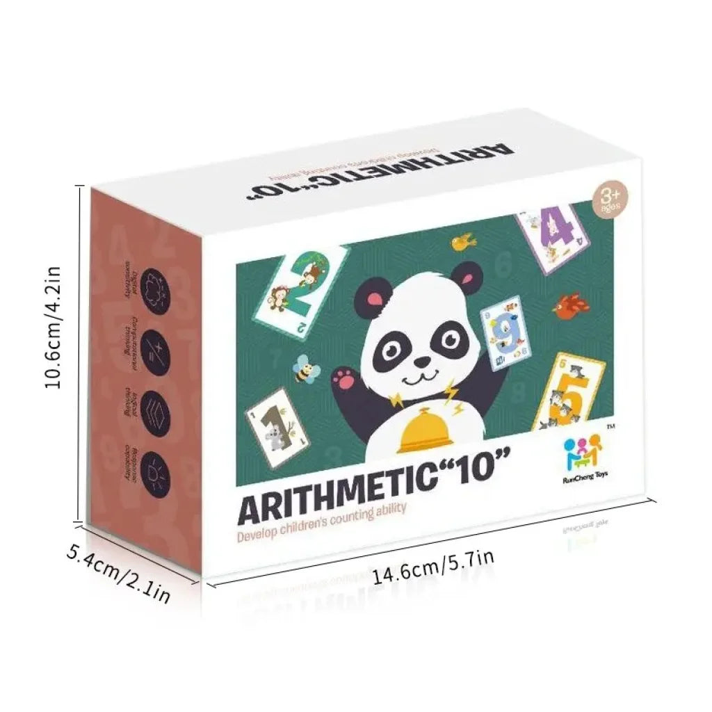 Children’s Number Cards Math Addition And Subtraction