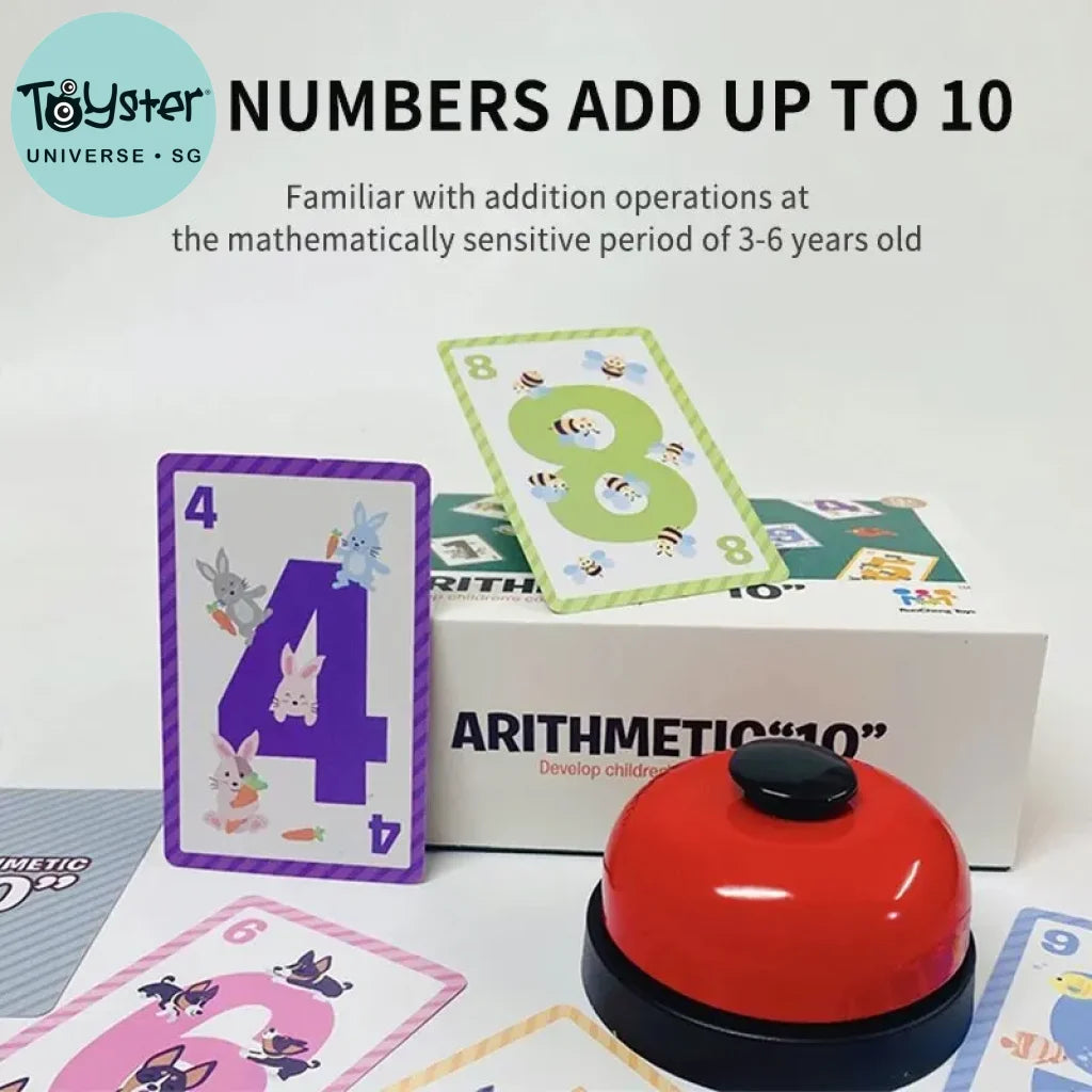 Children’s Number Cards Math Addition And Subtraction