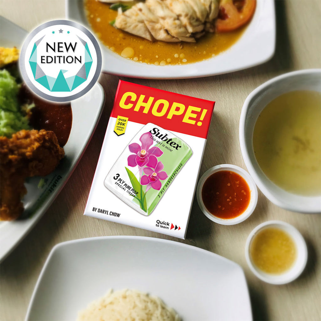 Chope! The Card Game (5th Anniversary Edition) - Card Games