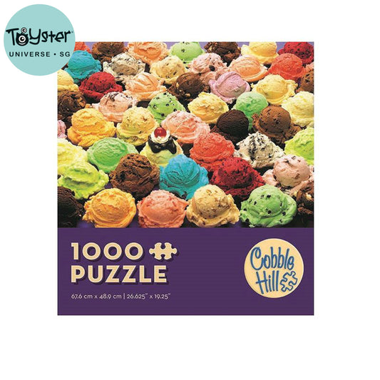 Cobble Hill Ice Cream 1000 Piece Jigsaw Puzzle