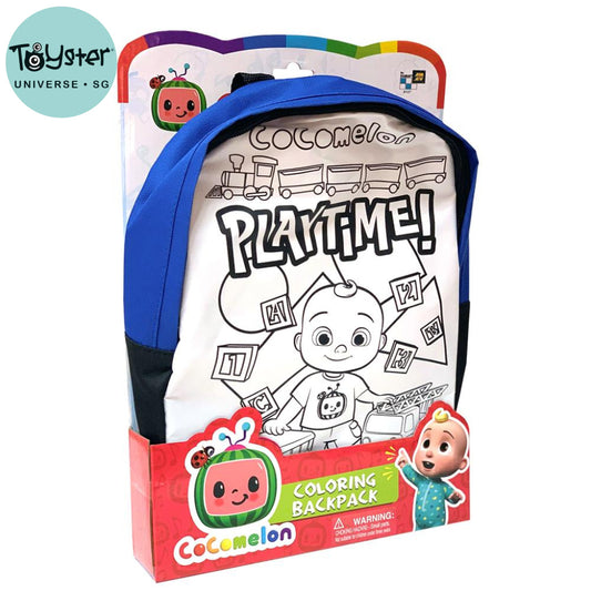 Cocomelon Colouring Backpack Reading Toys