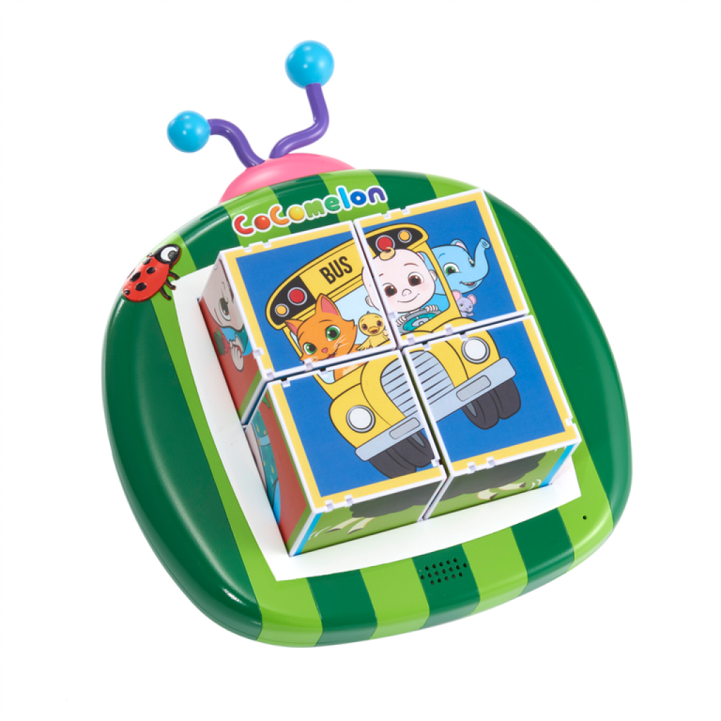 Cocomelon Musical Clever Blocks Reading Toys