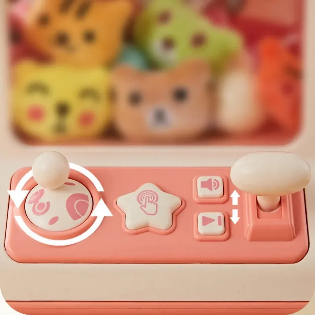 Coin Operated Claw Crane Machines With Light Music