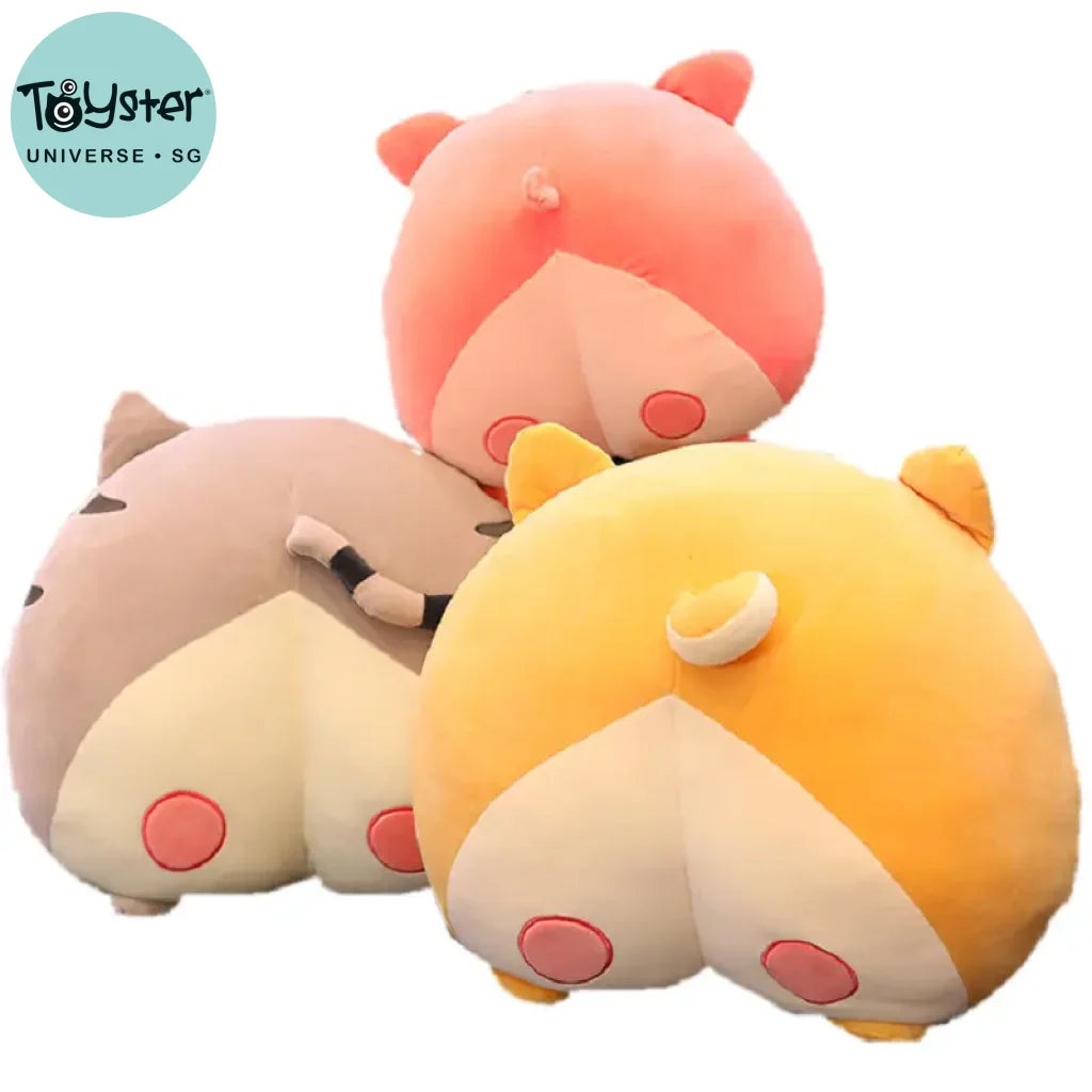Corgis Dog Butt Plush Pillow