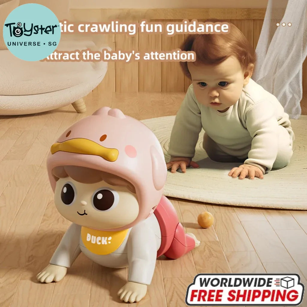 Crawling Baby With Music