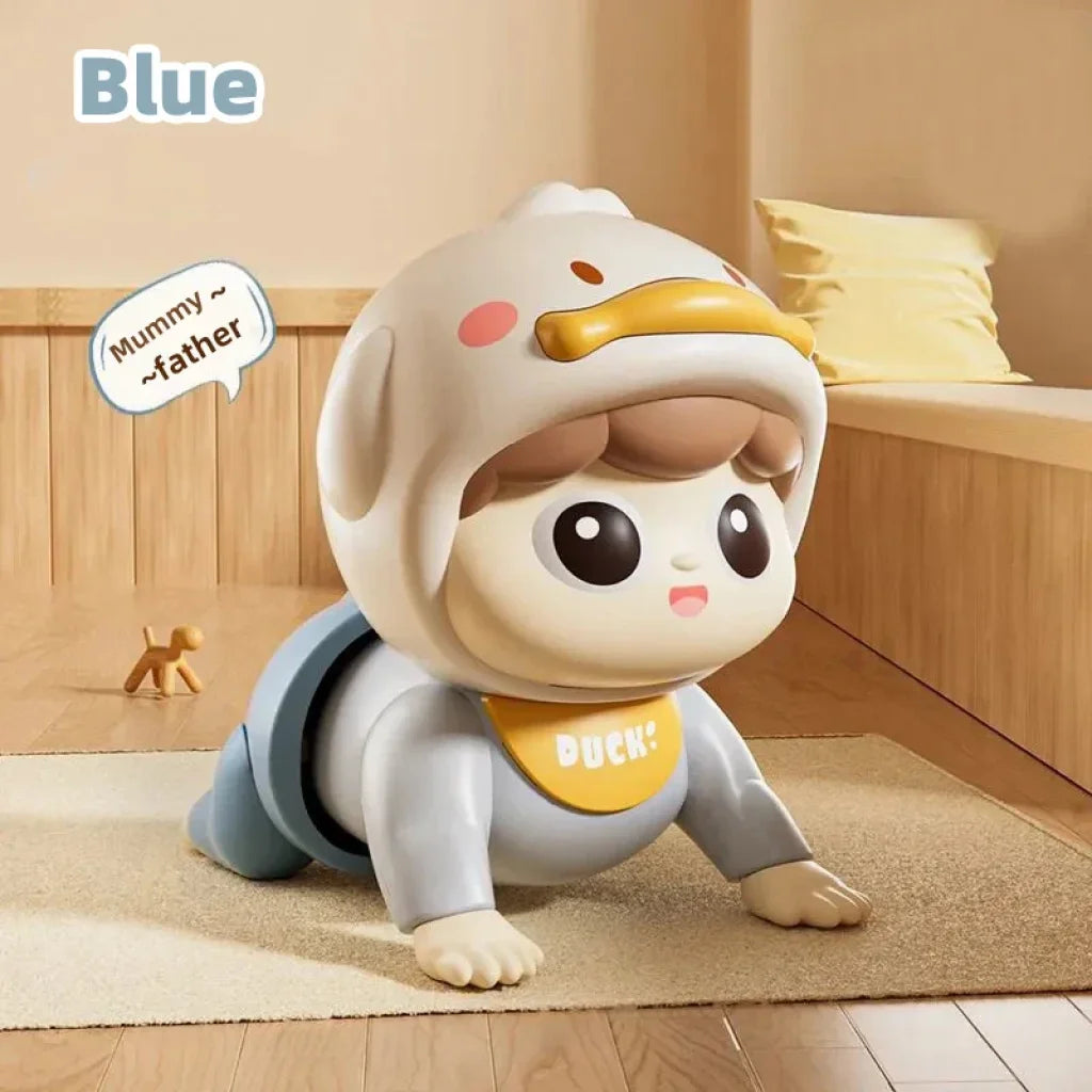 Crawling Baby With Music - BLUE