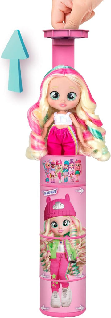 Cry Babies Bff Hannah Fashion Doll With 9 + Surprises