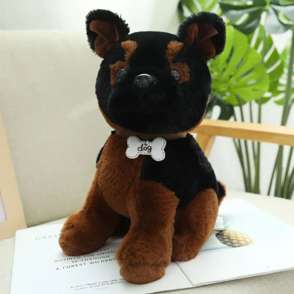 Cute Dog Plush Toy Kuro / 22Cm