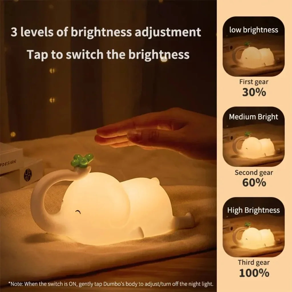 Cute Led Night Light Touch Sensor