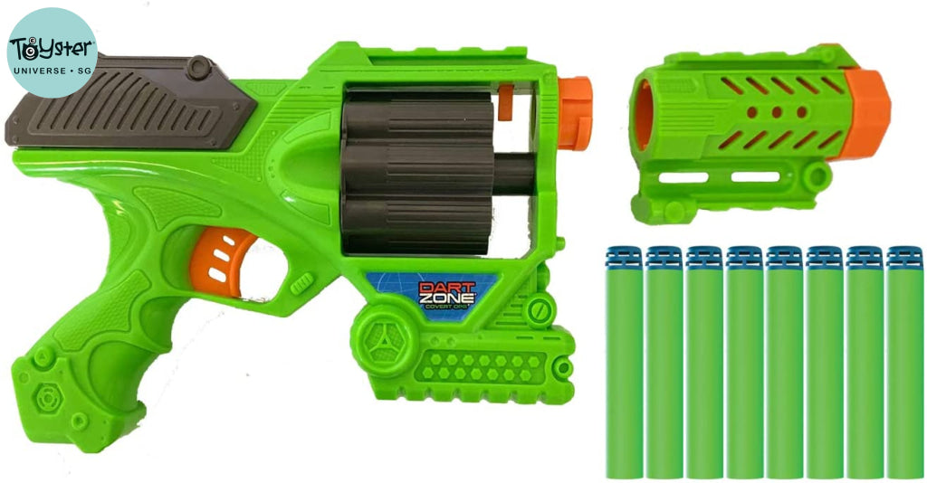 Dart Zone Rapid-8 Quickshot Auto-Advance Rotating Cylinder Blaster