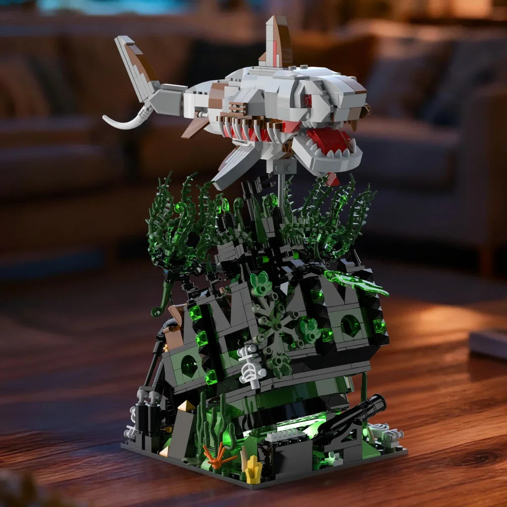 Deathshark’s Fortune Building Blocks 1014PCS