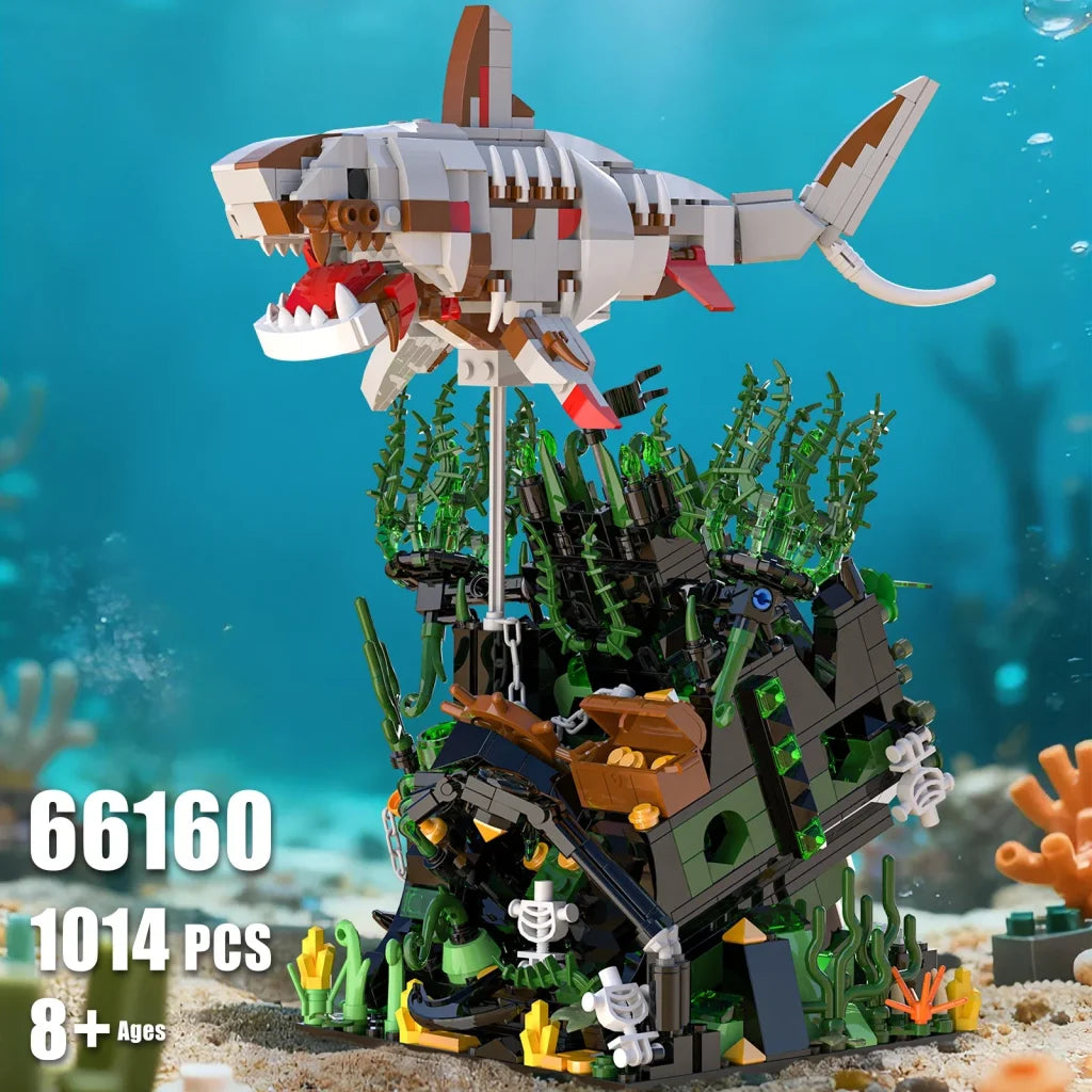 Deathshark’s Fortune Building Blocks 1014PCS