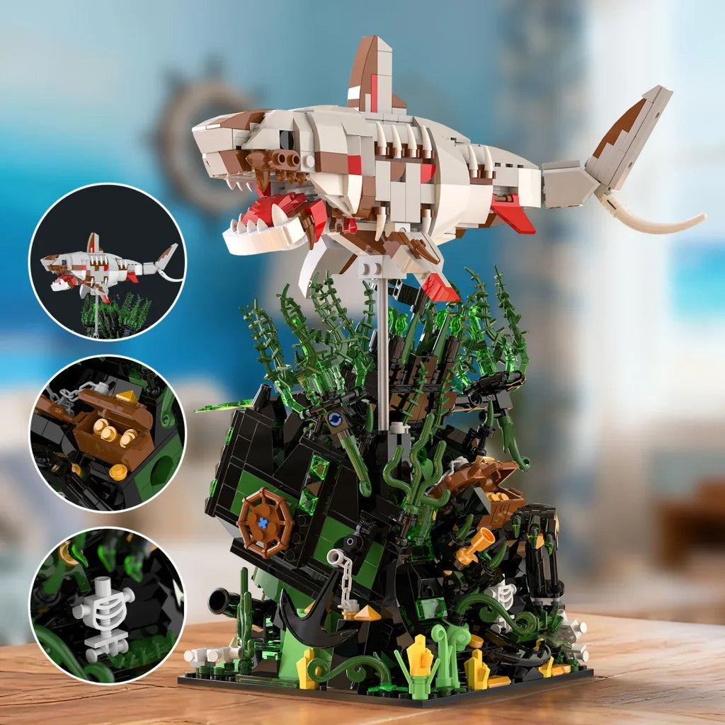 Deathshark’s Fortune Building Blocks 1014PCS