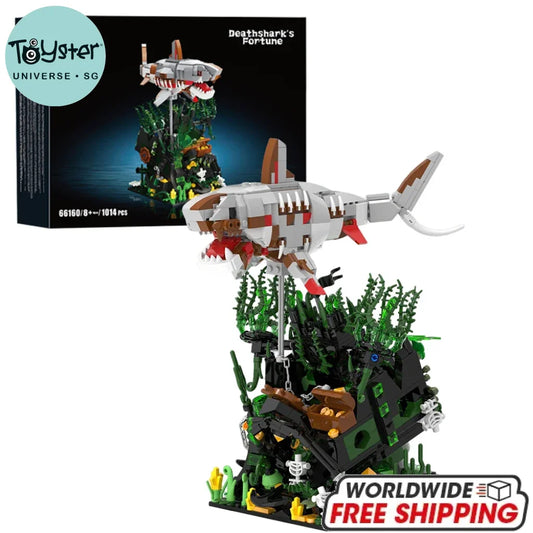 Deathshark’s Fortune Building Blocks 1014PCS - With Box