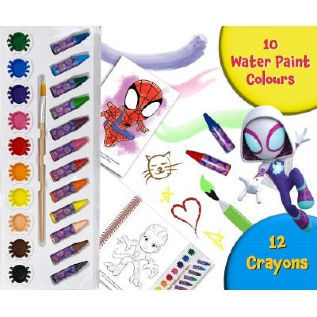 Deluxe Poster Paint & Colour Marvel Spidey and his Amazing Friends - Marvel