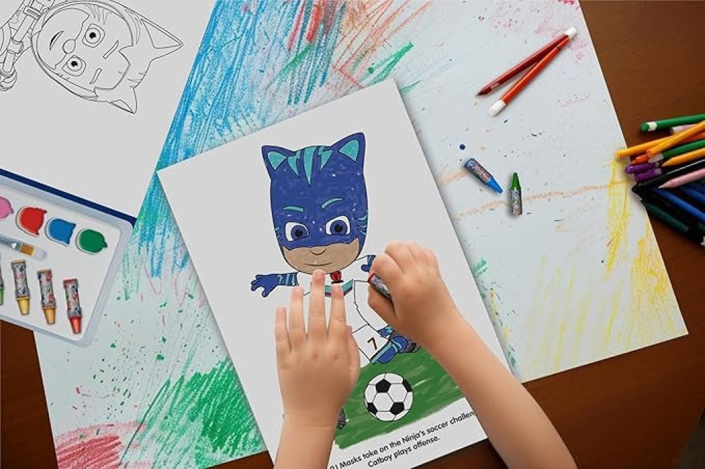 Deluxe Poster Paint & Colour: Pj Masks