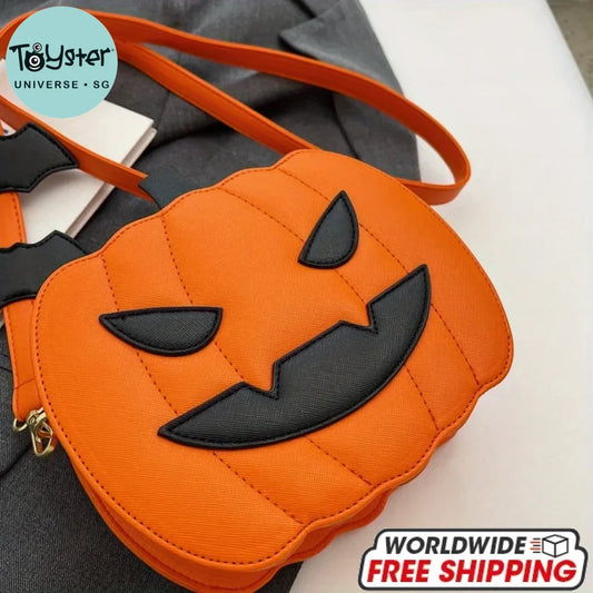 Devilish Halloween Pumpkin Bag