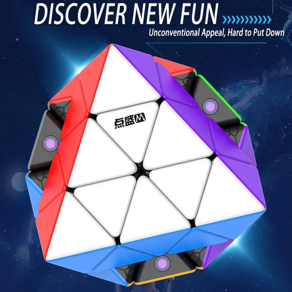 Diansheng Face Turning Octahedron Magnetic Magic Cube Diansheng