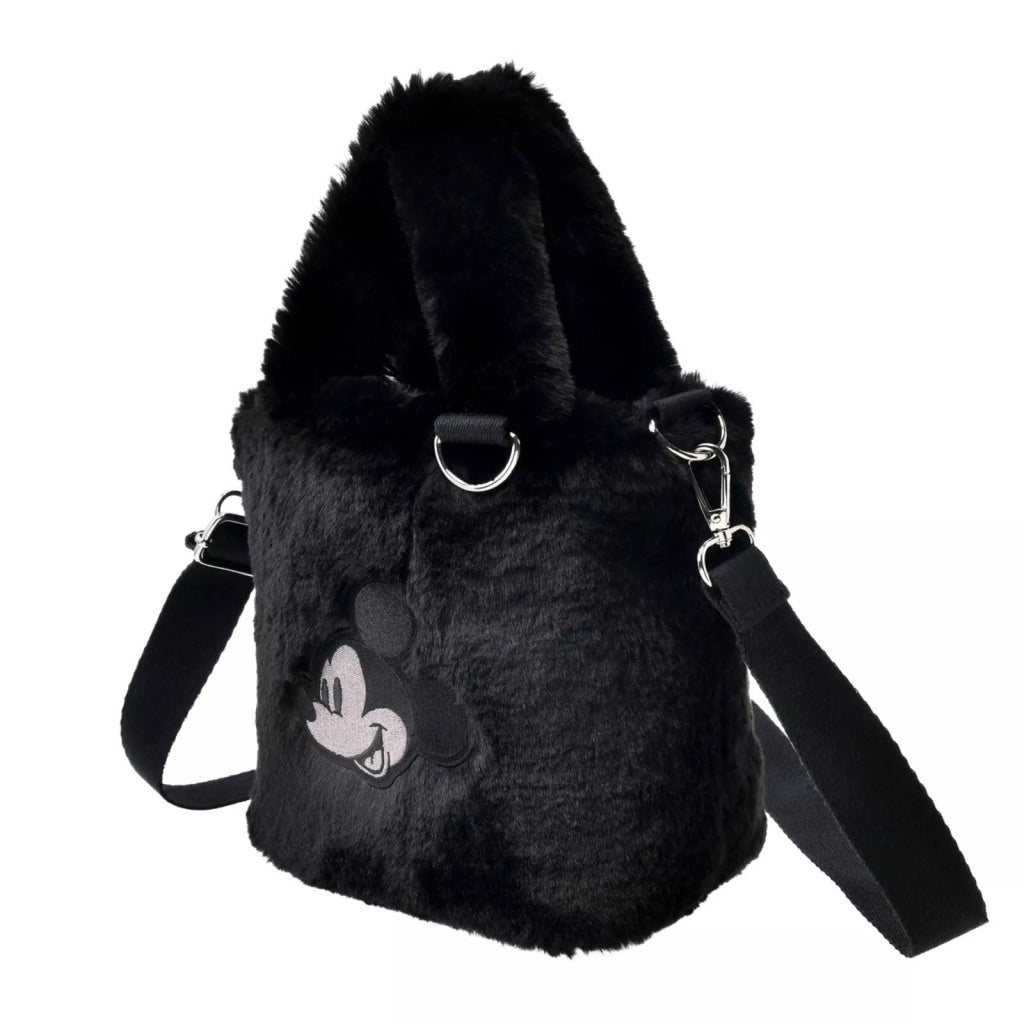 Disney Mickey Mouse 2 Way Fur Tote Bag