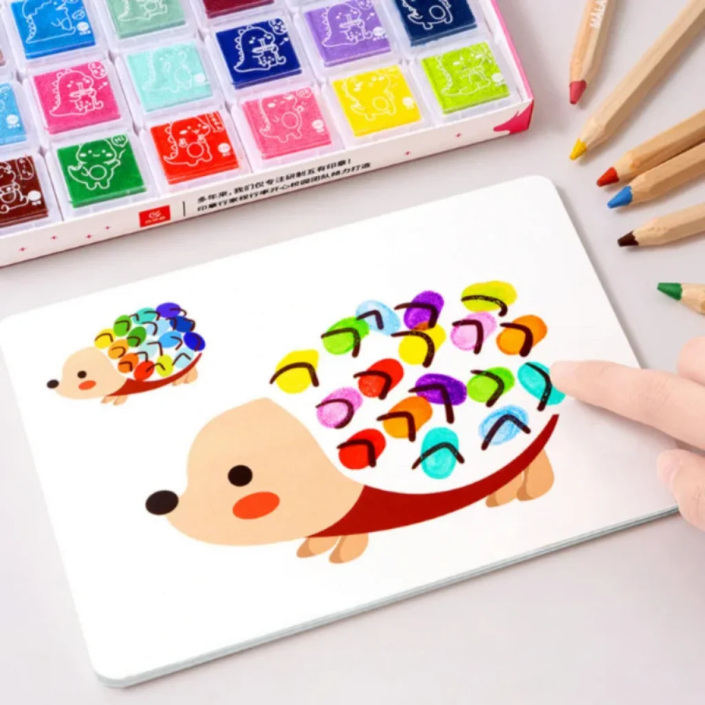 Diy Finger Painting Drawing