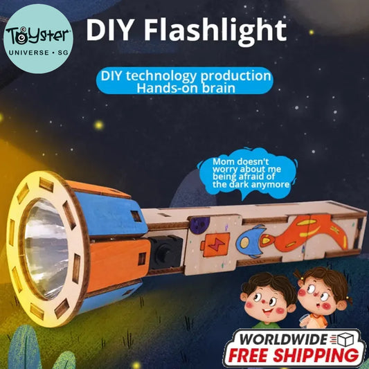 Diy Flashlight Technology Small Production Set