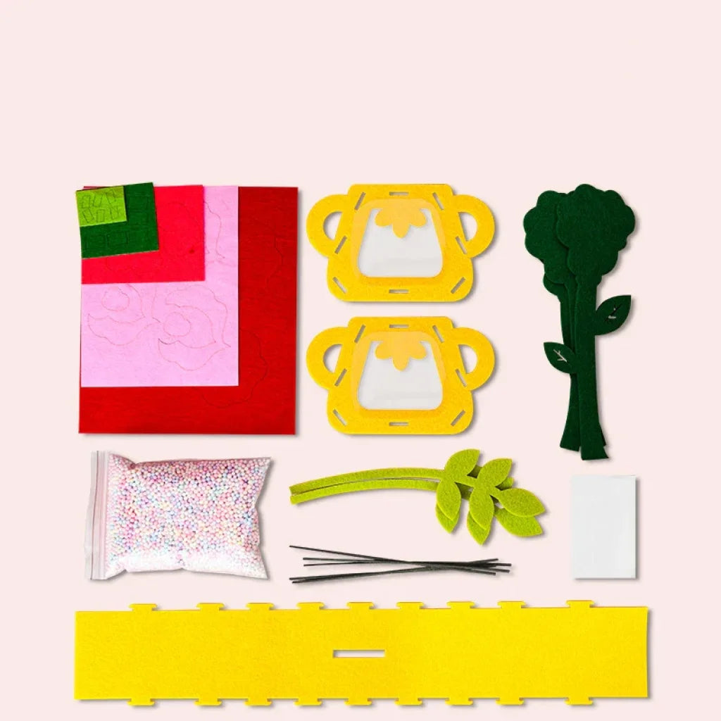 Diy Flower Toys Montessori Arts Crafts