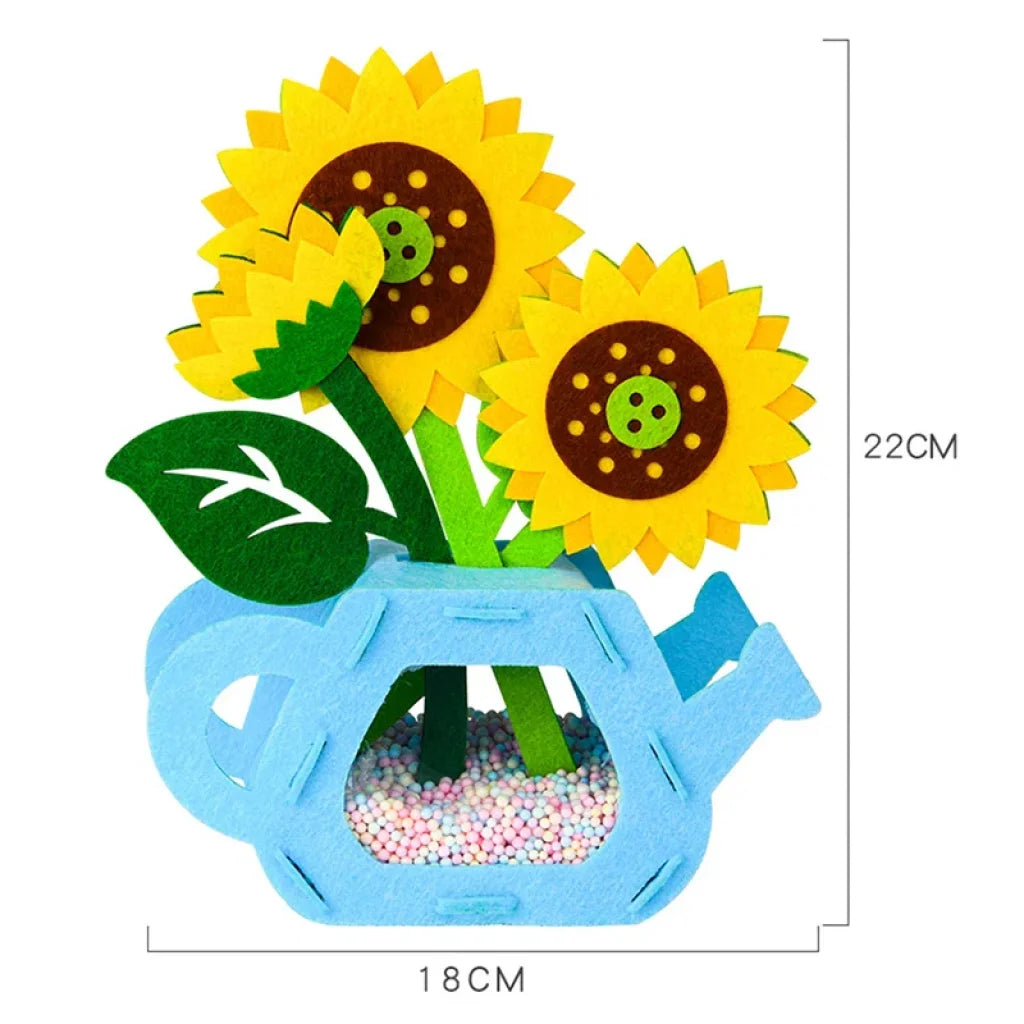 Diy Flower Toys Montessori Arts Crafts