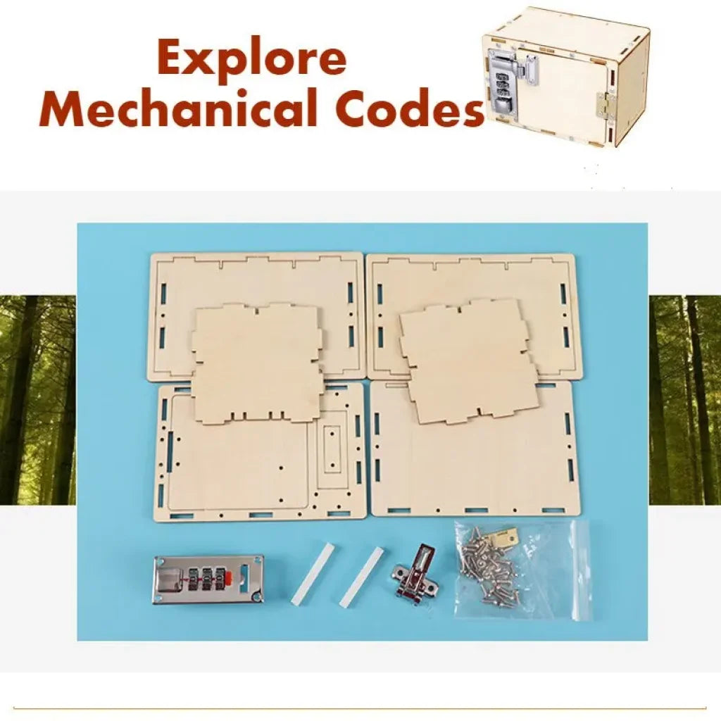 Diy Science Experimental Child Manual Machine Code Box
