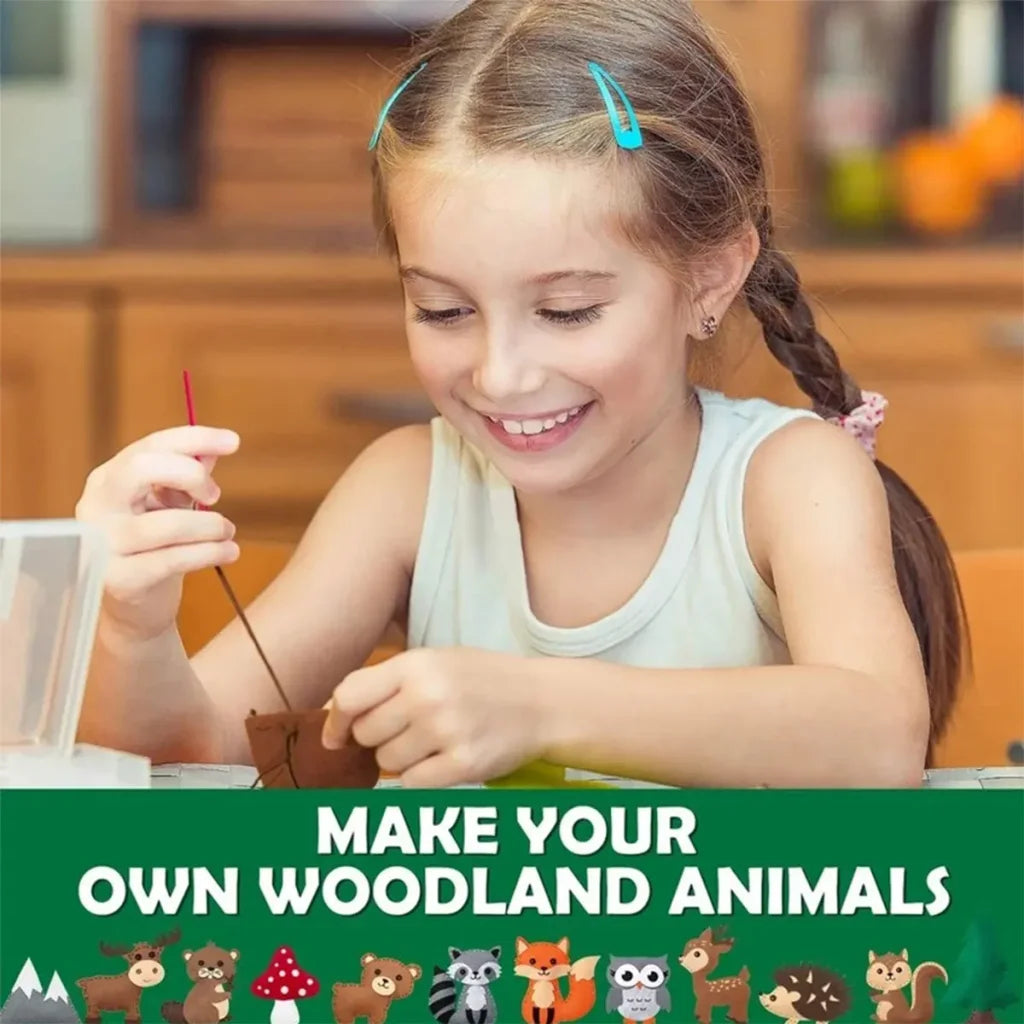 Diy Sewing Animals Craft Kit Forest Creatures