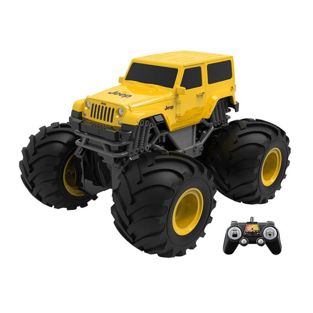 Double Ejeep Wrangler Amphibious Rc E342 Yellow E
