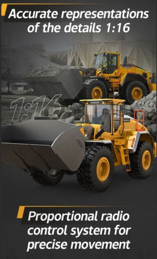 Double E Rc Hobby Licensed Volvo L260H Loader E592