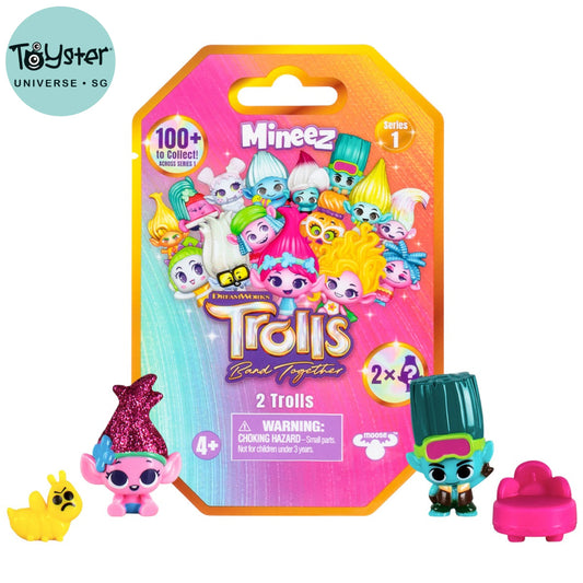 Dreamworks Trolls Band Together Mineez - Surprise 2 Figure Pack (Styles Vary)