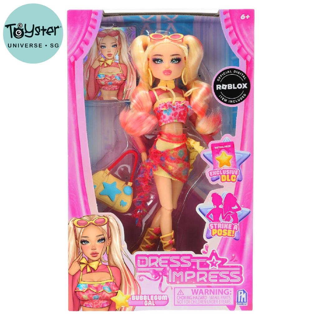 Dress To Impress Fashion Doll Bubblegum Gal - Dress to Impress