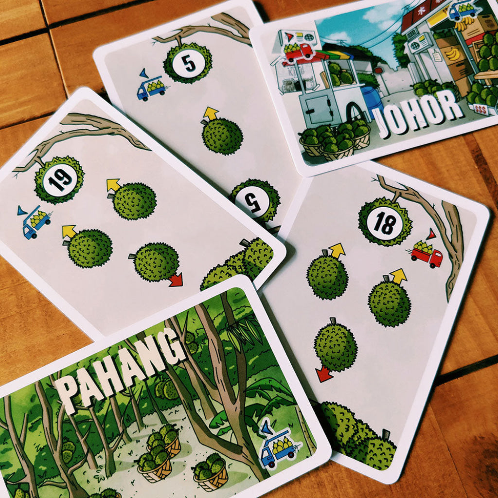 Durian Dash - Card Games