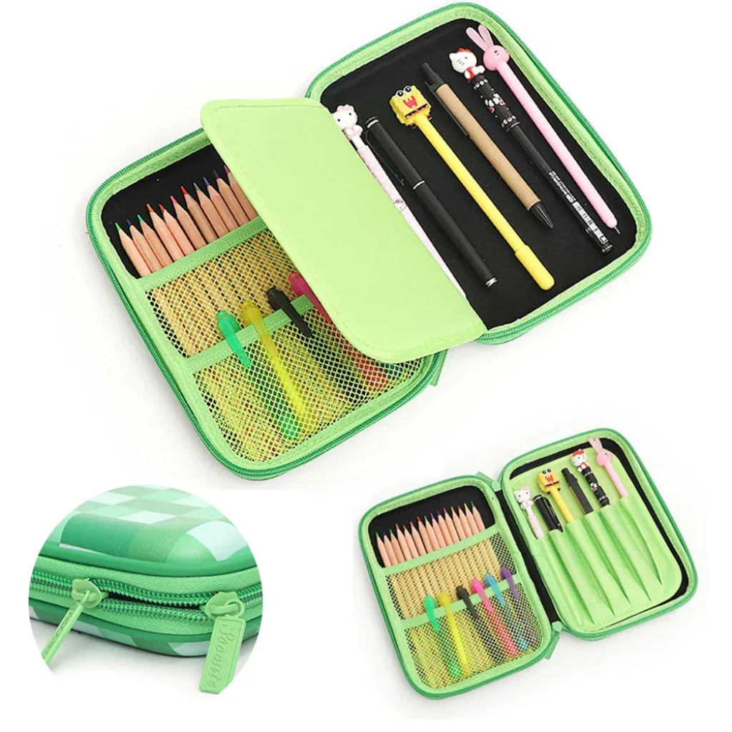 Eva Stationery Pencil Case With Compartments
