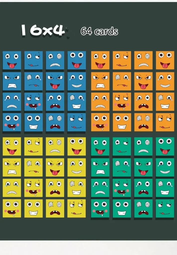 Face-Changing Rubik Cube Building Blocks