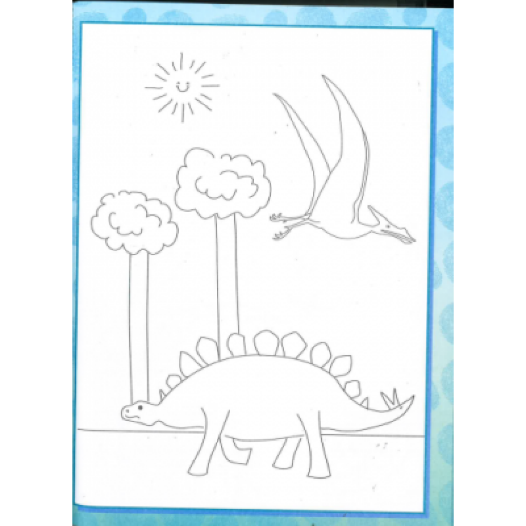 Fingerprint Buddies Book - Dinosaur Buddy & Barney
