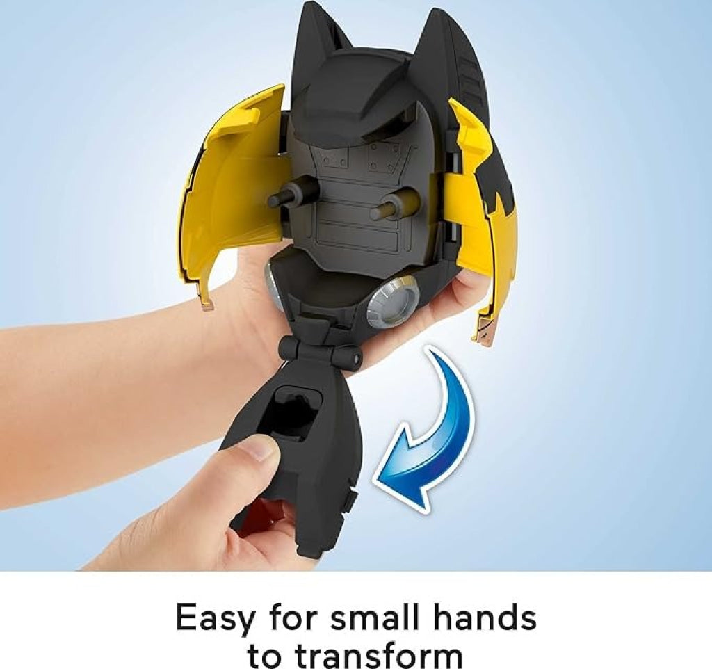 Fisher Price Imx Dc Head Shifters Batman Figure And Batwing Transforming Vehicle