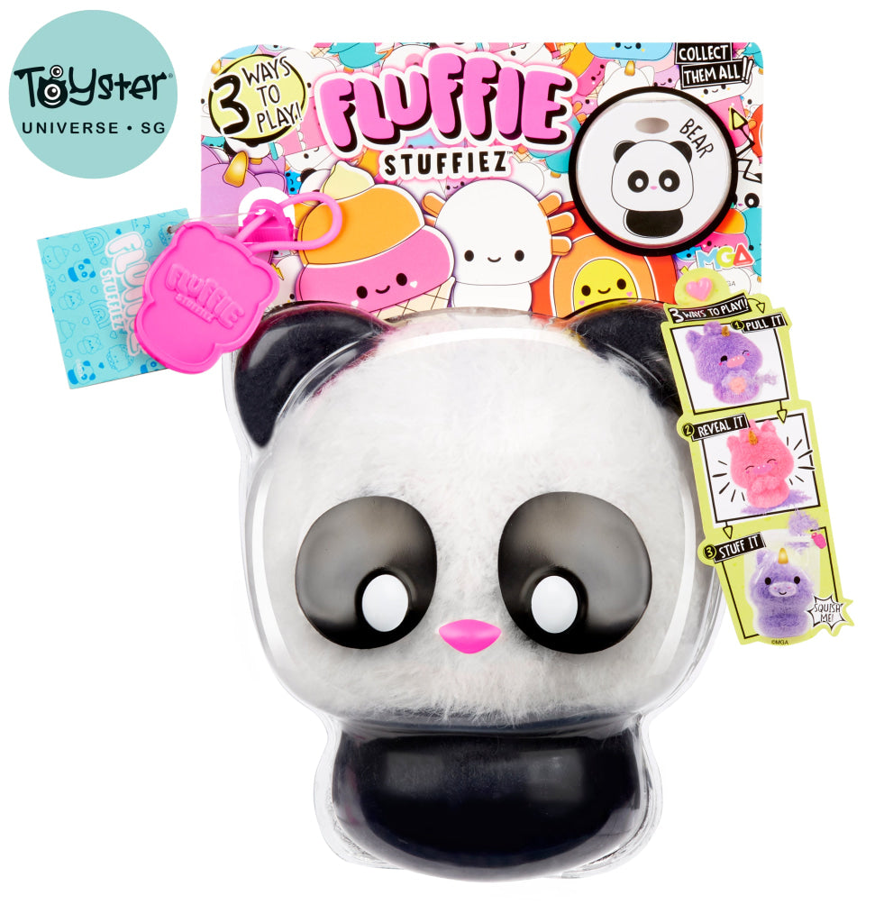 Fluffie Stuffiez Panda Small Collectible Feature Plush Fluffie Stuffiez