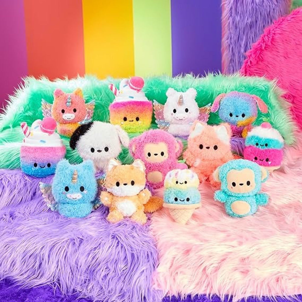 Fluffie Stuffiez Small Collectible Plush Ice Cream Cone Fluffie Stuffiez