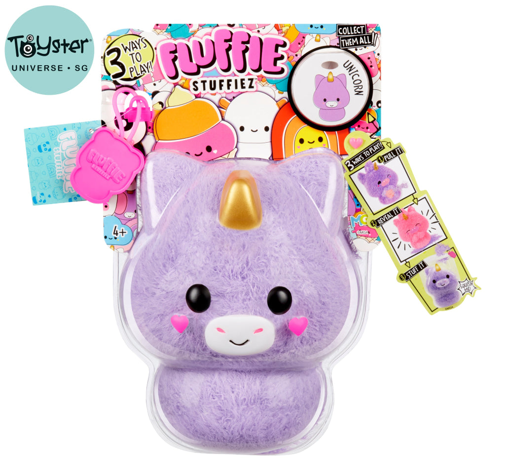 Fluffie Stuffiez Unicorn Small Collectible Feature Plush Fluffie Stuffiez