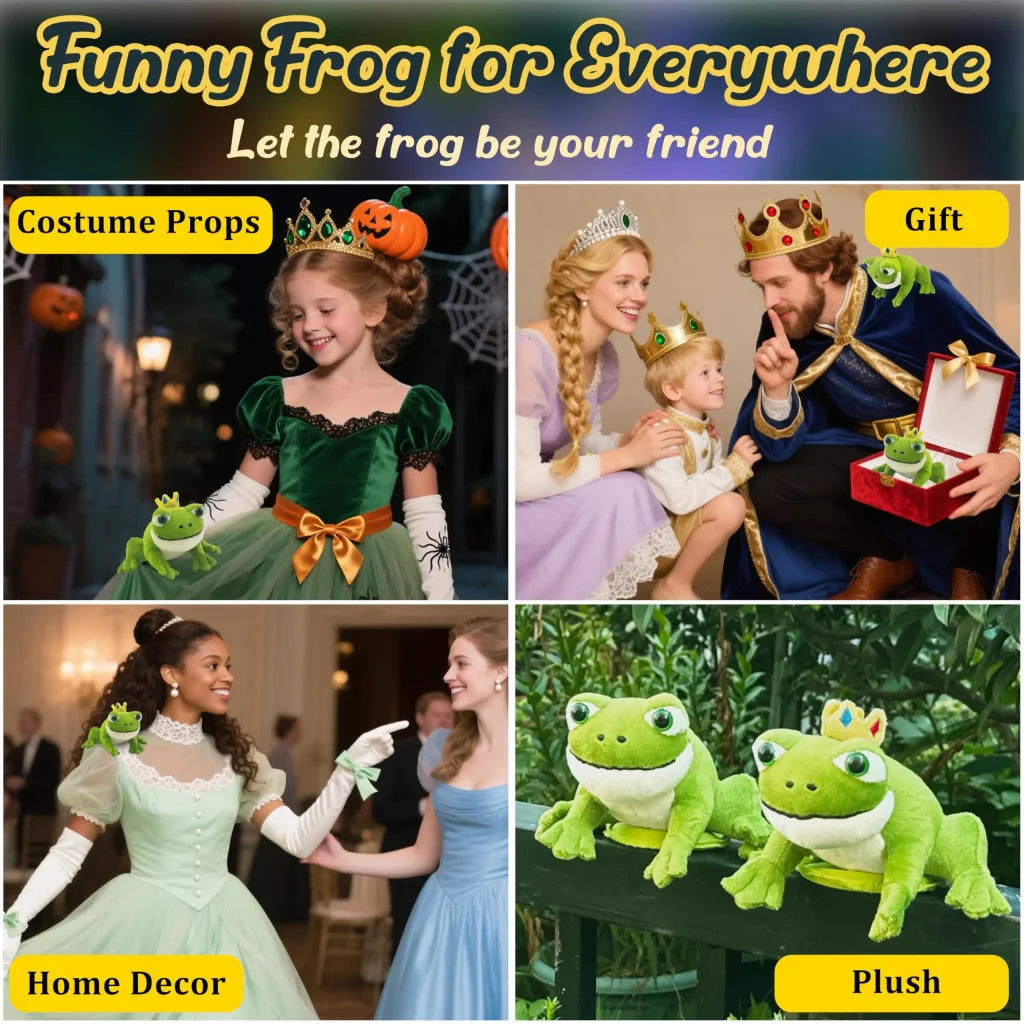 Frog Plush Toy 3.94’’ - green