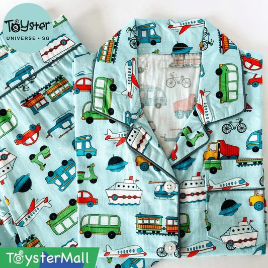 Fun Transport Vehicles Pyjamas - Pyjamas