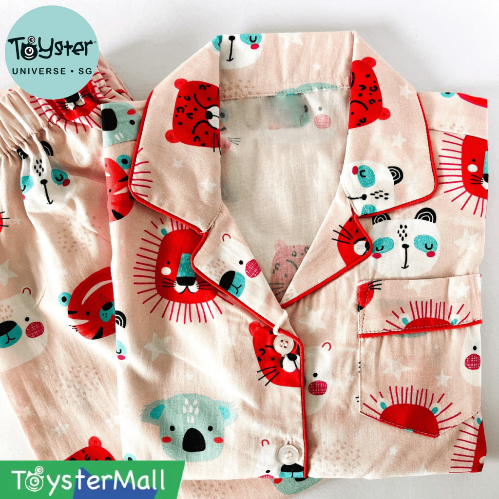 Funny Animal Faces Pyjamas - Pyjamas