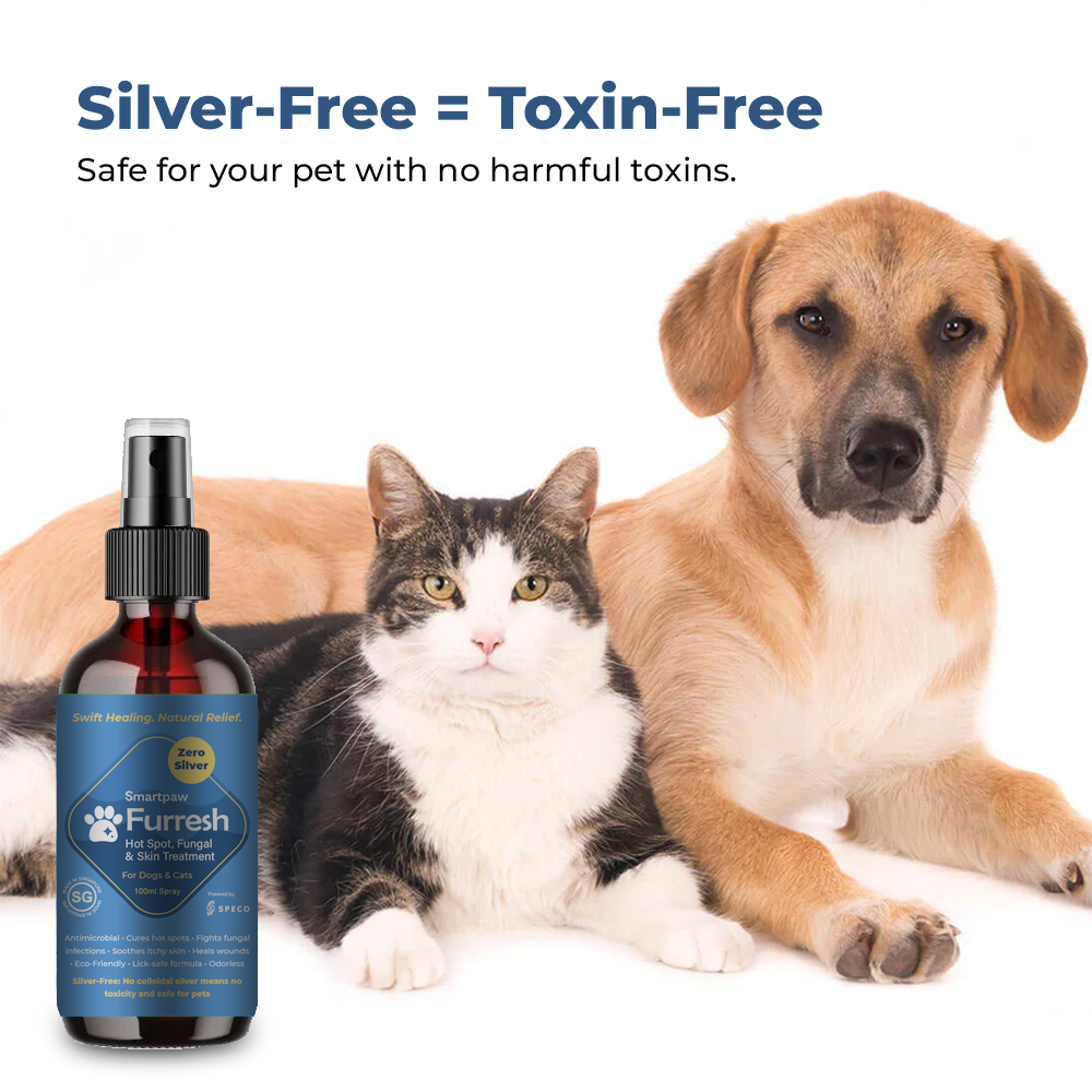 Furresh Hot Spot & Skin Care Spray – Gentle, Silver-Free Solution for Pet Skin Comfort