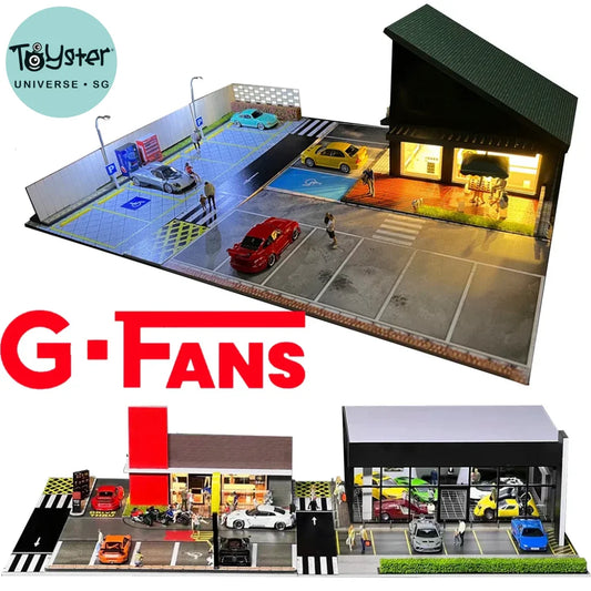 G Fans Models Car Parking Lot 1/64