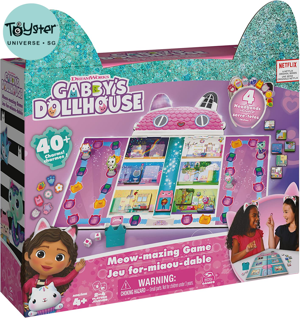 Gabby’s Dollhouse Meow-Mazing Board Game