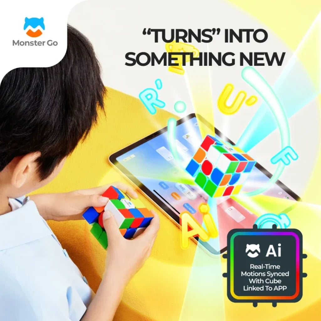 Gan Monster Go 3 Ai Smartspeed Cube 3X3