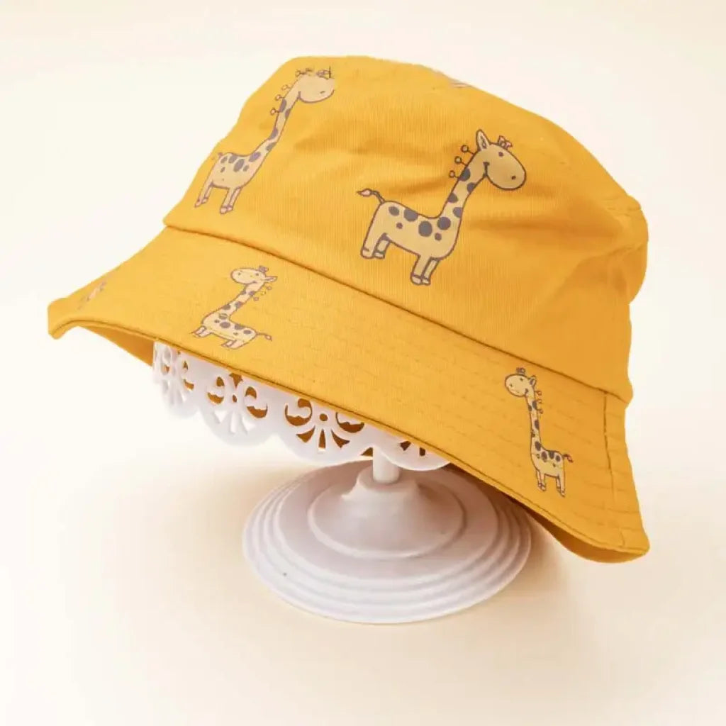 Giraffe Baby Bucket Cap