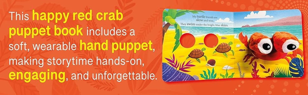 Googly Eyes Books The Red Crab - OM Books